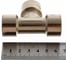 Переходник тройник Т-образный 1251/4 258/4 T-FFF 1/2" GAV 34388 3