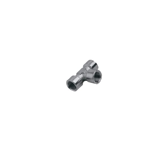 Переходник тройник Т-образный 1251/2 258/2 T-FFF 1/4" GAV 23965