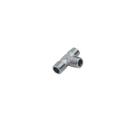 Переходник тройник Т-образный 1256/1 T-MMM 1/8" GAV 27820 1