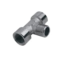 Переходник тройник Т-образный 1252/3 255/3 T-FMF 3/8" GAV 23968