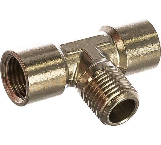 Переходник тройник Т-образный 1252/2 255/2 T-FMF 1/4" GAV 23967