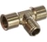 Переходник тройник Т-образный 1252/2 255/2 T-FMF 1/4" GAV 23967 1
