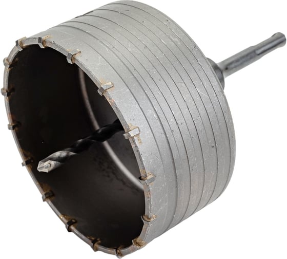 Коронка в сборе по бетону SDS-plus 120 мм S.E.B. 401KH-120