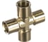 Переходник крестовина 1254/2 250/2 FFFF 1/4" GAV 27819 1