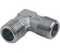 Переходник уголок папа 3/8" - папа 3/8" 1255/3 266/3 L-MM 3/8" GAV 38875 1
