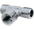Переходник тройник Т-образный 1257/3 T-MFM 3/8" GAV 27828 1