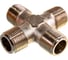 Переходник крестовина 1262/3 MMMM 3/8" GAV 27833 3