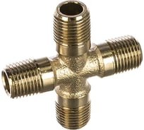 Переходник крестовина 1262/2 MMMM 1/4" GAV 27831