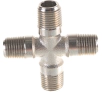 Переходник крестовина 1262/1 MMMM 1/8" GAV 27830