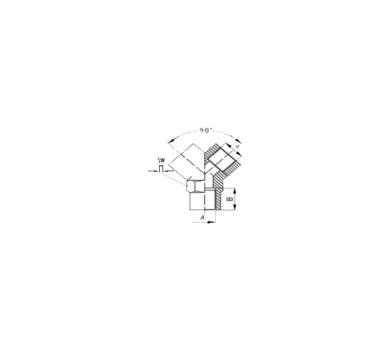 Переходник Y-образный 1261/4 240/4 Y-FFF 1/2" GAV 23970