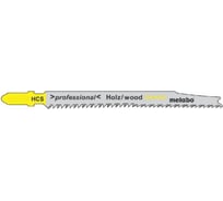 Пилки T101B по дереву Professional 25 шт. (75х2,5 мм; HCS; точный рез) Metabo 623691000