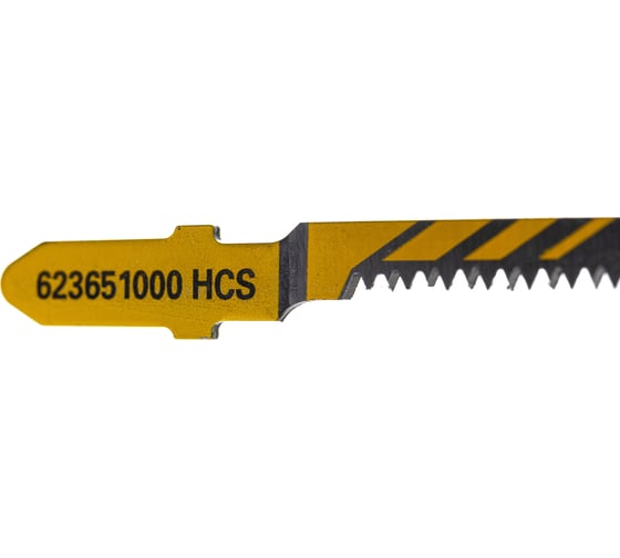 Пилки T101AO по дереву Professional 5 шт. (51х1,4 мм; HCS; радиальный рез) Metabo 623651000