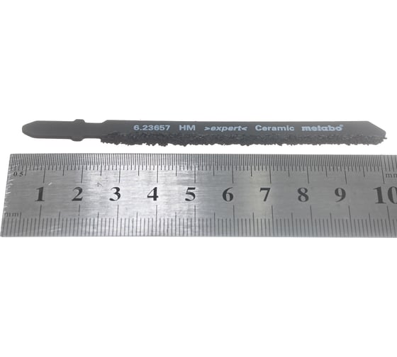 Пилка T130RF по керамике и стеклу (76 мм; HM) Metabo 623657000