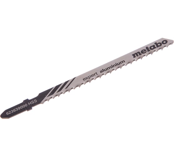 Пилки T127D по стали и алюминию Expert 5 шт. (74х3 мм; HSS) Metabo 623639000