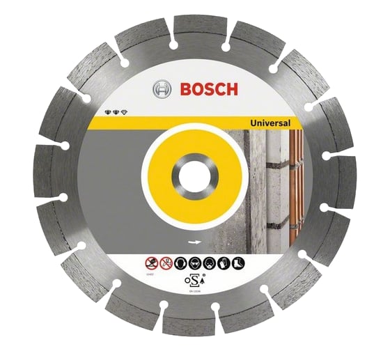 Диск алмазный отрезной Expert for Universal (300х22.2 мм) для УШМ Bosch 2608602569