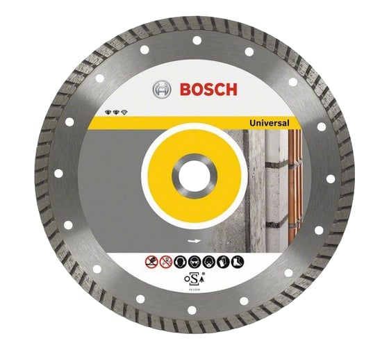 Диск алмазный отрезной Expert for Universal Turbo (300х22.2 мм) для УШМ Bosch 2608602695 1