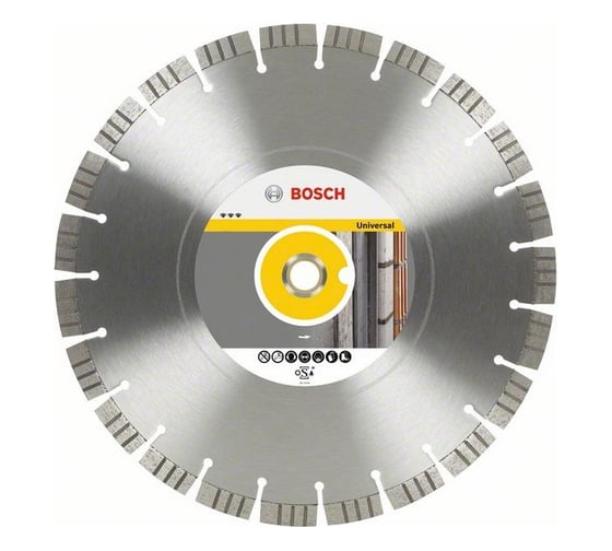 Диск алмазный отрезной Best for Universal and Metal (300х20/25.4 мм) для настольных пил Bosch 2608602667 1