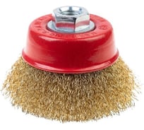 Щетка чашка усиленная YIDA 75 мм, М14, мягкая проволока TORGWIN T590537