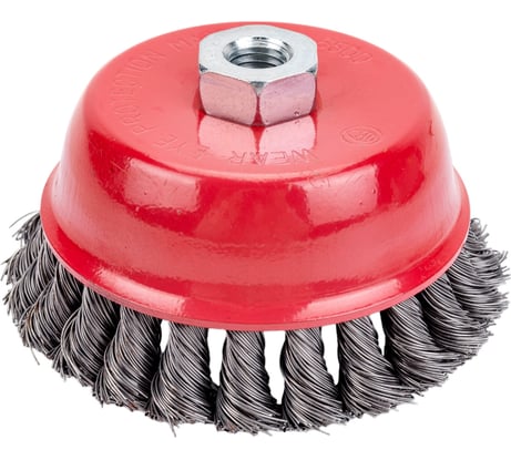 Щетка корщетка чашка YIDA 125 мм, М14, жесткая проволока TORGWIN T596061