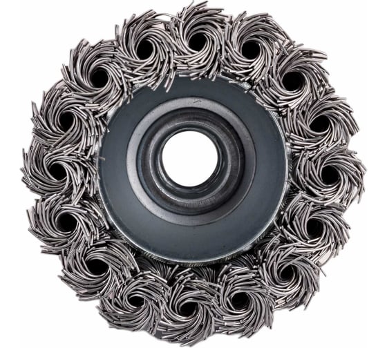 Щетка корщетка чашка YIDA 65 мм, М14, жесткая проволока TORGWIN T889332