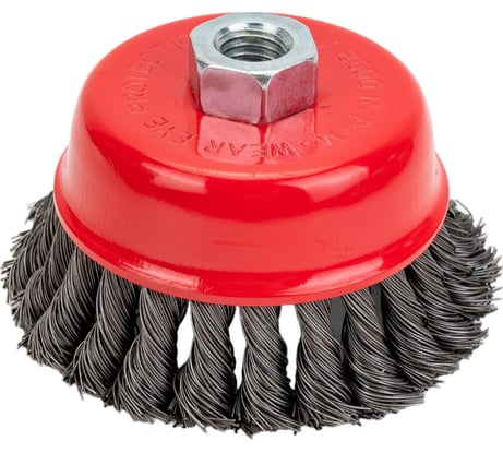 Щетка корщетка чашка YIDA 100 мм, М14, жесткая проволока TORGWIN T388917