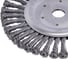 Щетка корщетка YIDA 200x22 мм, жесткая проволока TORGWIN T869706 4