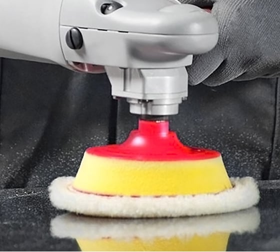 Меховой полировальный круг (125 мм; VELCRO) SUNNYPADS 7930091775897