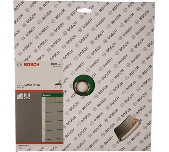 Диск алмазный отрезной Professional for Ceramic (300х30/25.4 мм) для настольных пил Bosch 2608602540