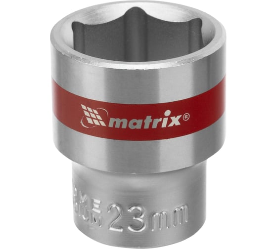 Головка торцевая 6-гранная (1/2"; 23 мм) MASTER MATRIX 13123