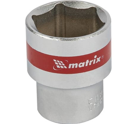 Головка торцевая 6-гранная (1/2"; 24 мм) MASTER MATRIX 13124