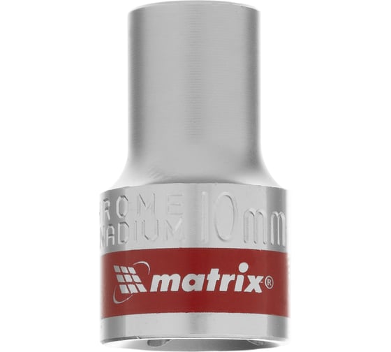 Головка торцевая 12-гранная (1/2"; 10 мм) MASTER MATRIX 13680