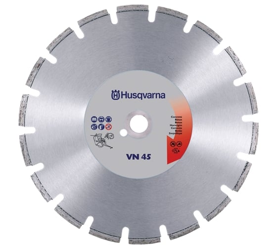 Диск алмазный VN45 (450 мм; 25.4 мм) для нарезчиков швов Husqvarna Construction 5430672-44 1