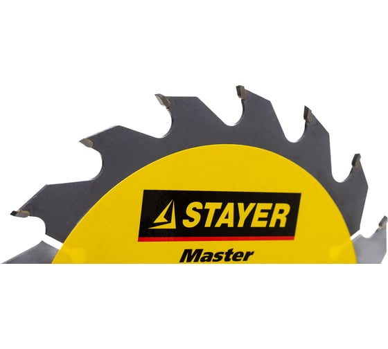 Диск пильный по дереву MASTER «FAST-Line» (160х20 мм; 18Т) для циркулярных пил Stayer 3680-160-20-18