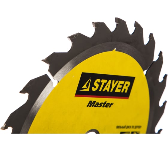 Диск пильный по дереву MASTER «FAST-Line» (190х20 мм; 24Т) для циркулярных пил Stayer 3680-190-20-24
