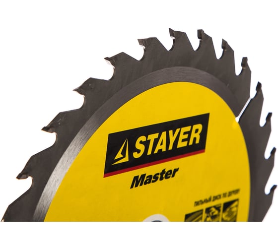 Диск пильный по дереву MASTER «OPTI-Line» (185х20 мм; 30Т) для циркулярных пил Stayer 3681-185-20-30