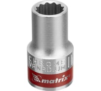 Головка торцевая 12-гранная (1/2"; 11 мм) MASTER MATRIX 13682