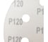 Шлифлист круглый самосцепляющийся 180 мм, Р120, 5 шт WORTEX WSD318120W504 3