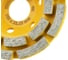 Чашка алмазная сегментная по бетону 100 мм, двухрядная Diamond Industrial DIDCH100S 3