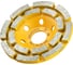 Чашка алмазная сегментная по бетону 100 мм, двухрядная Diamond Industrial DIDCH100S 1