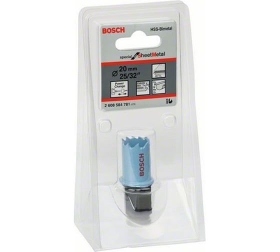 Коронка пильная Special for Sheet Metal (20 мм; HSS-CO) Bosch 2608584781