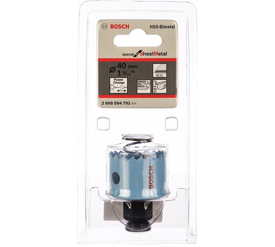 Коронка пильная Special for Sheet Metal (40 мм; HSS-CO) Bosch 2608584792 1