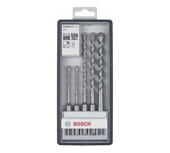 Набор сверл plus-7 ROBUST LINE 5 шт. (SDS-plus) Bosch 2607019932 1