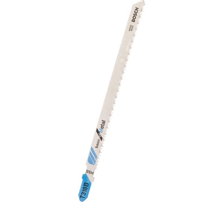 Пилки для лобзика по металлу (106 мм; 5 шт.; резалюм 65 мм) T318В Bosch 2.608.631.404