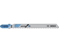 Пилки для лобзика по металлу (74 мм; 100 шт.) T127D Bosch 2.608.631.966