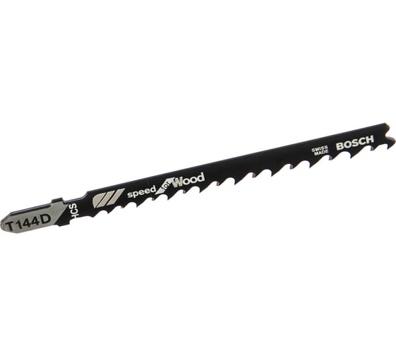 Пилки для лобзика по дереву (74 мм; 25шт.) T144D Bosch 2.608.633.625 1