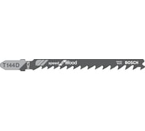 Пилки для лобзика по дереву (74 мм; 100 шт.) T144D Bosch 2.608.637.880