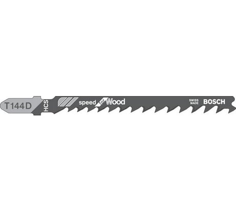 Пилки для лобзика по дереву (74 мм; 100 шт.) T144D Bosch 2.608.637.880