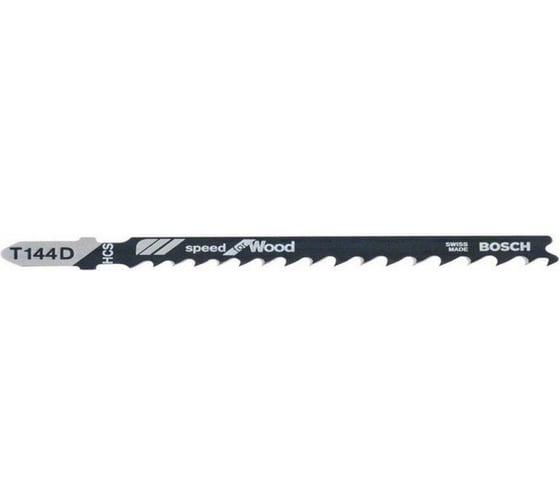 Пилки для лобзика по дереву (74 мм; 100 шт.) T144D Bosch 2.608.637.880