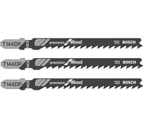 Пилки для лобзика по дереву (74 мм; 3 шт.) T144DP Bosch 2.608.633.A31