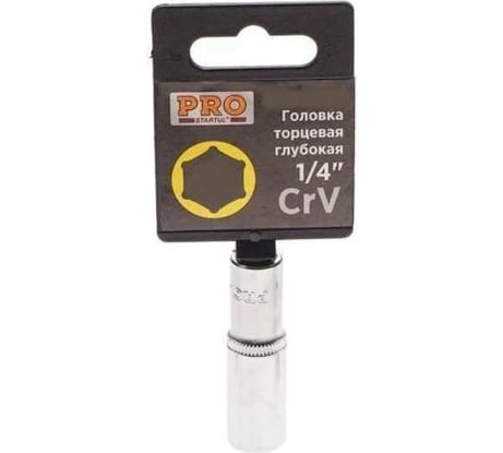 Головка глубокая PRO 10 мм, 1/4DR", 6 граней STARTUL PRO-54110
